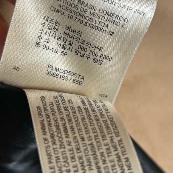 BURBERRY Heronsby Wool & Cashmere Patch Pocket Wrap Coat - Picture 9 of 14